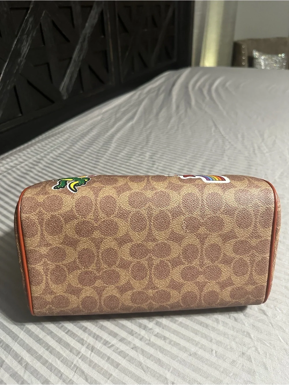 COACH Sticker Print Rowan & Matching Wrislet